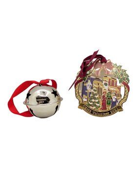 Ornaments East Carolina Health system CCHC Volunteer 2019 2021 Christmas